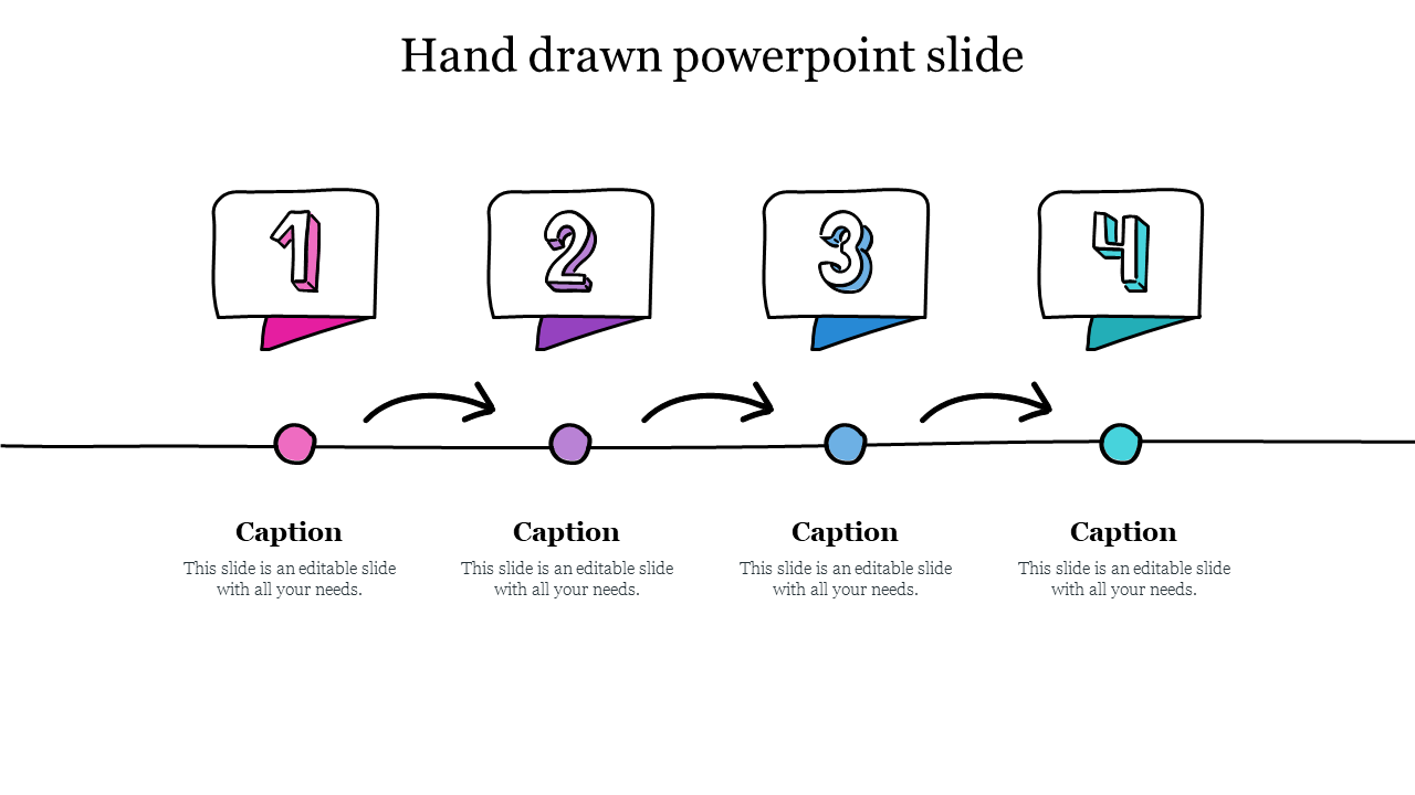 Hand drawn powerpoint slide 
